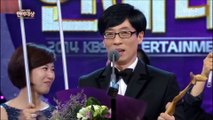 KBS 연예대상 유재석…역대 연예대상 수상자는