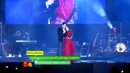 Carlos Rivera, invitado especial en el concierto de India Martinez