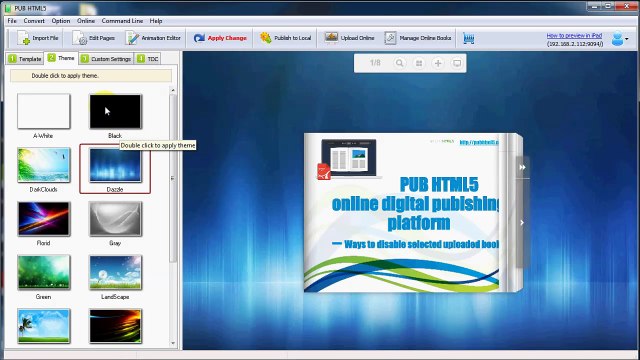 Superb Page Flip Brochure Creator to Create Flipbook with Advertising Banner Free