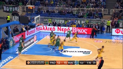 Panathinaikos wygrał z Maccabi