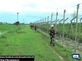 Dunya news- LoC violation: Unprovoked Indian firing injures two soldiers