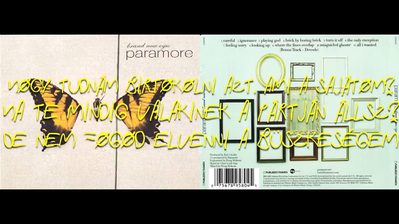 Paramore - Decode/Megfejt magyar felirattal
