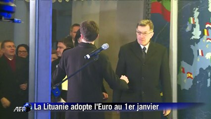 Les Lituaniens se réveillent dans la zone euro