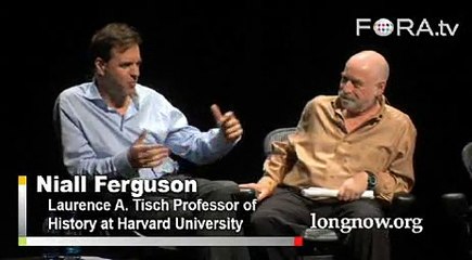 Niall Ferguson and Peter Schwartz on Human History