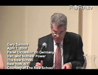 Gary Samore on the Iranian Supreme Leader