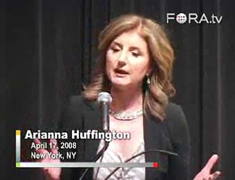 Arianna Huffington on the Fallacy of the Media
