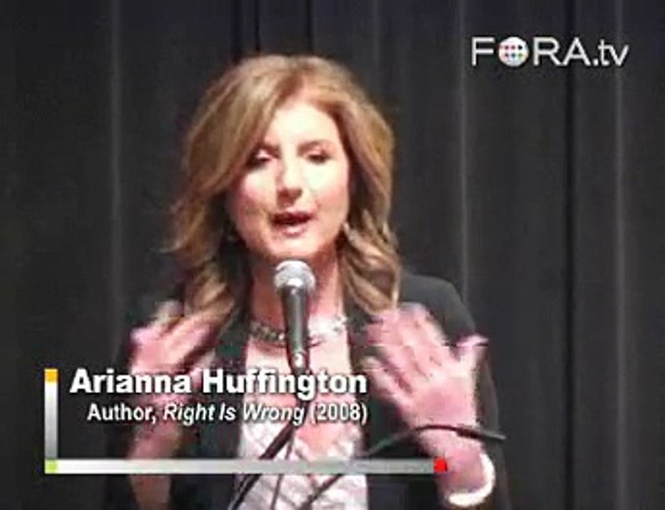 Arianna Huffington on the Failure of Leadership