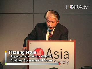 Thaung Htun on the SPDC’s Rule in Burma
