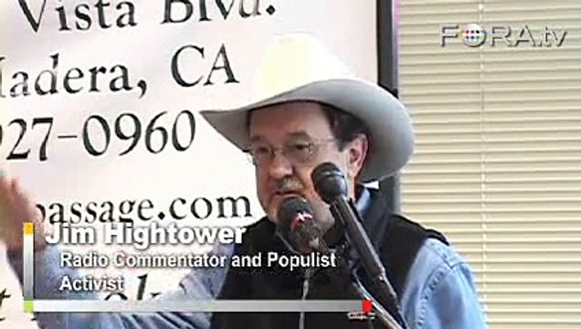 Jim Hightower: Strikes Against McCain's Candidacy