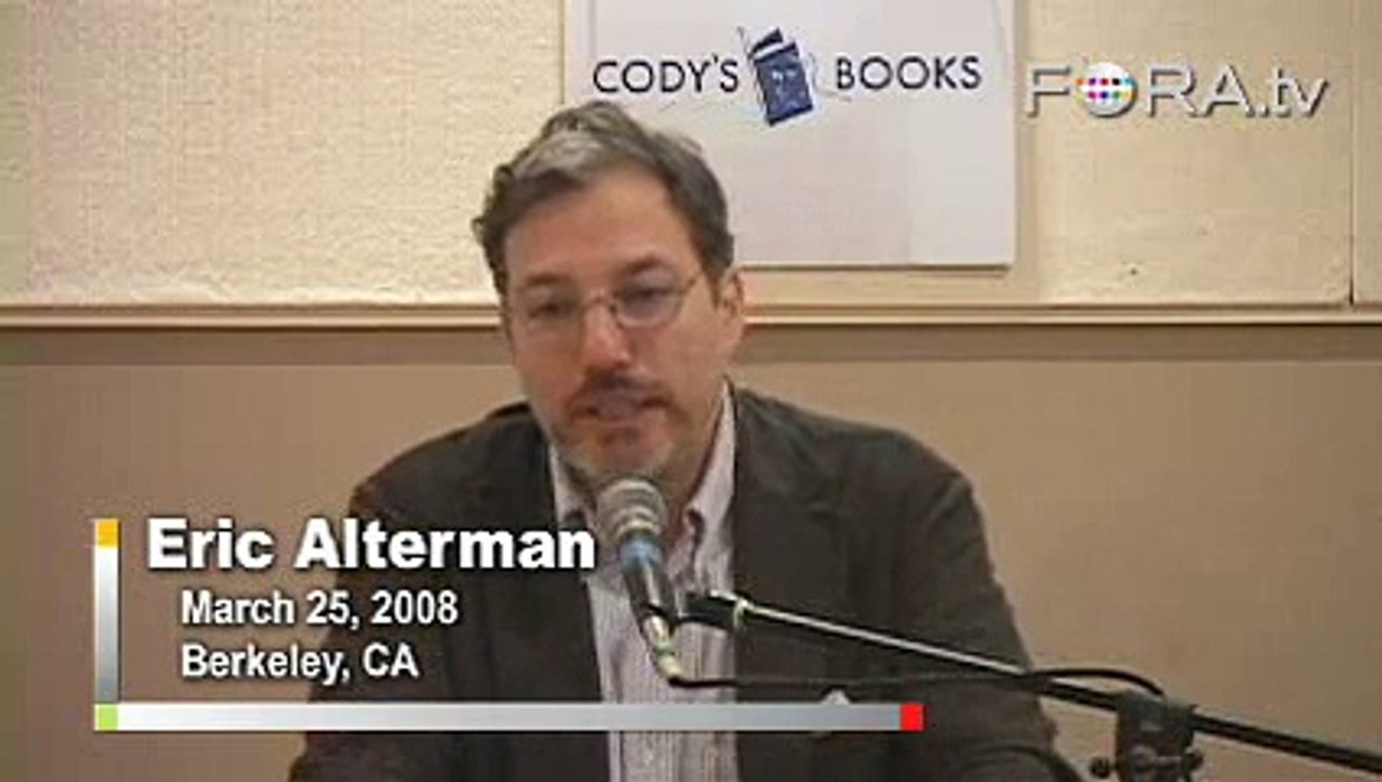 Eric Alterman: The Problem with Liberalism