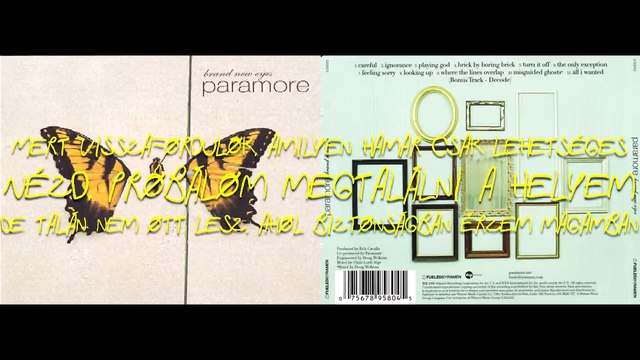 Paramore - Misguided Ghost/Céltalan szelllemek magyar felirattal