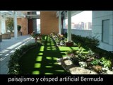 diseño de jardines con césped artificial