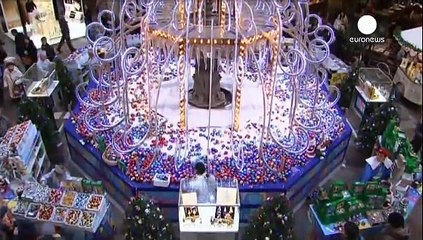 Los rusos preparan la Navidad un el inicio de un 2015 que se anuncia complicado