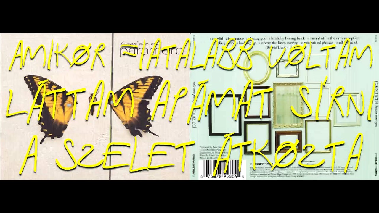 Paramore -The Only Exception/Az egyetlen kivétel magyar felirattal