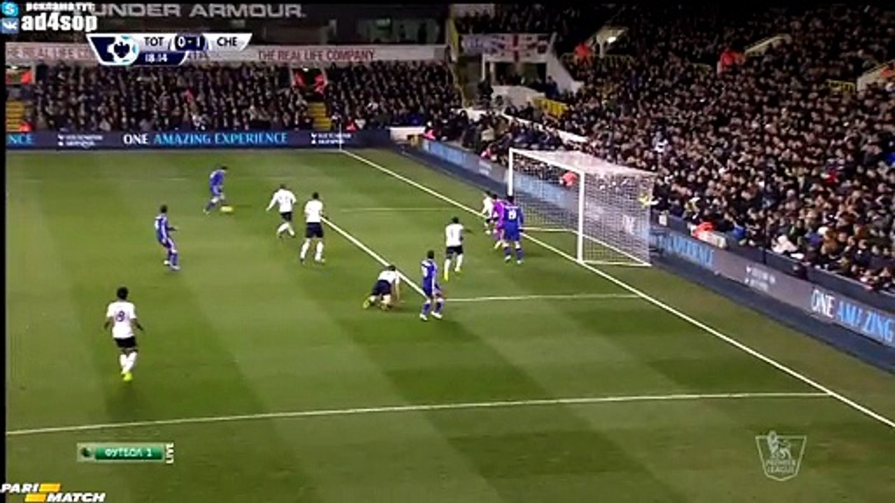 Costa goal (TOT 0-1 CHE)