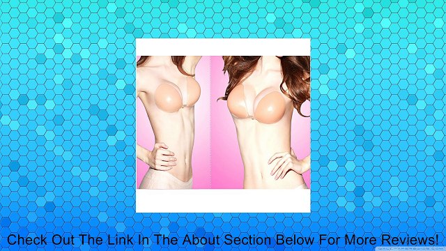 Nsstar Invisible Bras Breast Push Up Self Adhesive Breathable Backless Strapless Bra Nipple Cover Silicone Bra Free Bra Brassiere Nipple-shield Breast Form Without Strap,Wedding Dress Evening Dress Bikini Swimsuit Pads Bra Inserts with 1PCS Free Cup Mat C