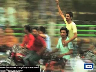 Dunya  News - Lahore: Police to arrest youth for one-wheeling, hooliganism, aerial firing on New Year's eve