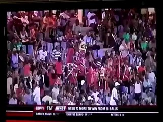Dwayne Bravo and Darren Bravo, ball by ball vs Windward Islands 2013