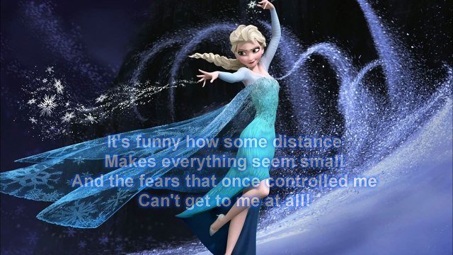 Idina Menzel - Let It Go (Frozen) (Piano Instrumental/Karaoke) with Lyrics HD