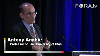 Anthony Anghie Reflects on Int'l Law in a Post-9/11 World