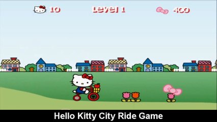 1080p HD -  Hello Kitty City Ride  Game For Little Girls