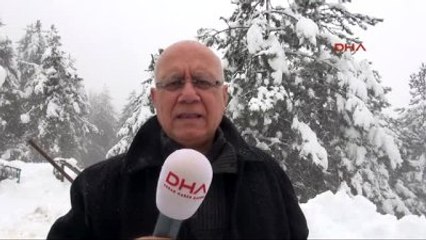 Kartepe'de Kar Kalınlığı 1 Metreye Ulaştı