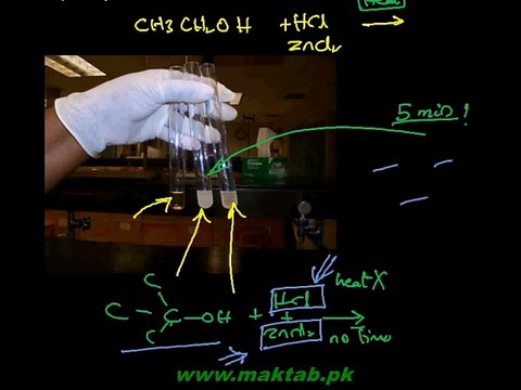 FSc Chemistry Book2, CH 11, LEC 8 Lucas and Iodoform Tests Alcohols (Part 8)