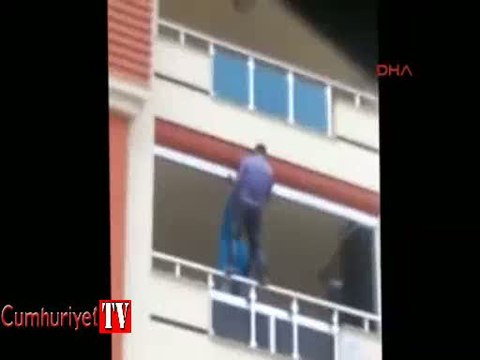 Tehlikeyi vatandaş cep telefonuyla kaydetti