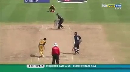 Craig Kieswetter leaving a ball. Worse than Glenn Maxwell ??