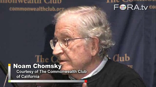 Noam Chomsky Likens Right-Wing Media to Nazi Germany