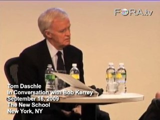 Daschle Blasts Media for Sensational Healthcare Coverage