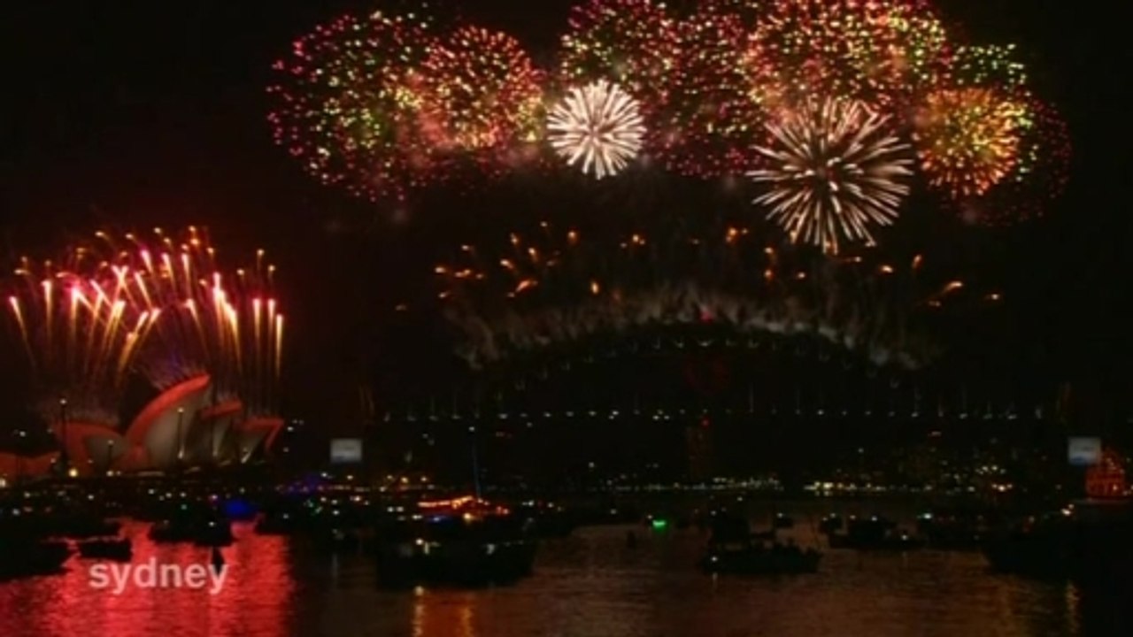 Sydney rings in the new year with fireworks display
