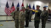 Cérémonie pour le départ des derniers soldats français en Afghanistan