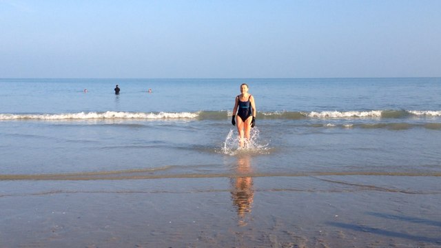 Le dernier bain de l'année 2014