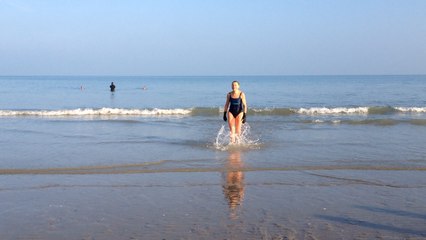 Le dernier bain de l'année 2014