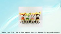 4pcs/lot 6'' /16cm Pokemon Deerling Plush Toys Soft Stuffed Deer Animals Doll Figure Gift for Kids Boys and Girls Review