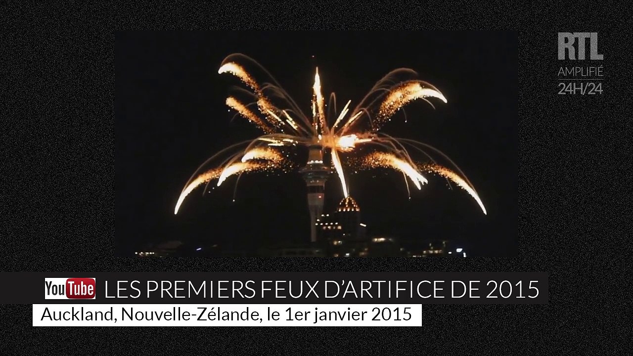 Nouvel An 2015 : les premiers feux d'artifice de l'année