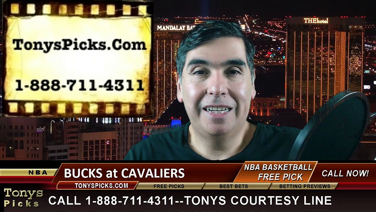 Cleveland Cavaliers vs. Milwaukee Bucks Free Pick Prediction NBA Pro Basketball Odds Preview 12-31-2014