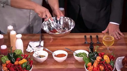 Hot Wing Eating Contest with David Chang