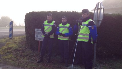 Contrôles de vitesse avant le réveillon