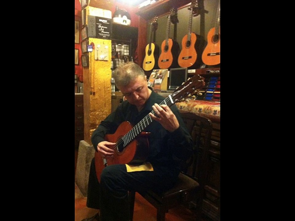 La guitarra Manuel Babiloni