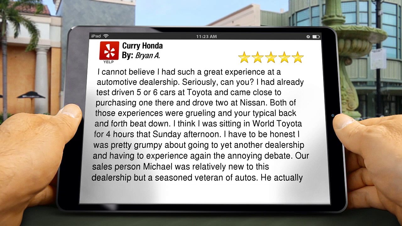 Curry Honda GA         Amazing         Five Star Review by Bryan A.