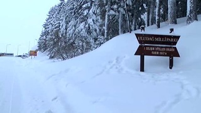Uludağ Yılbaşında Tatilci Akınına Uğradı