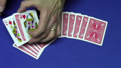 Between The Two Red Queens   Easy Card Trick