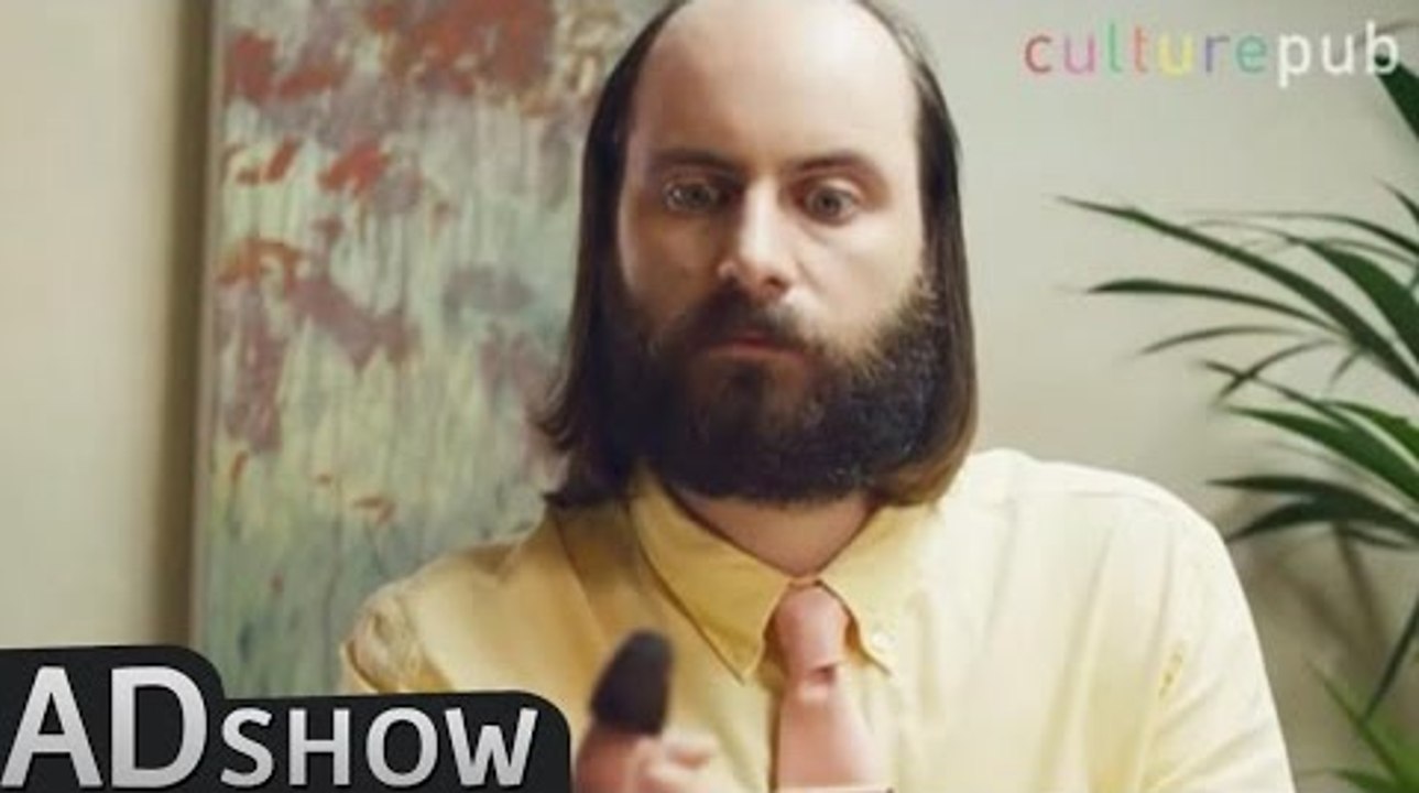 Schizophrenic man talks to his finger