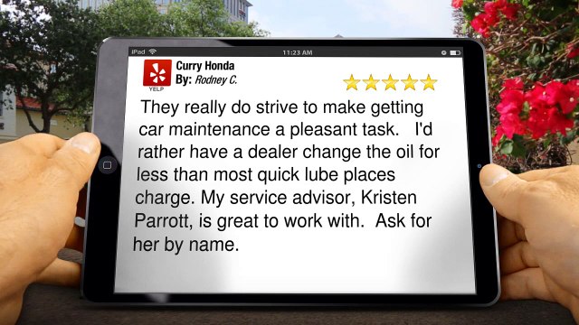 Curry Honda GA Superb Five Star Review by Rodney C.
