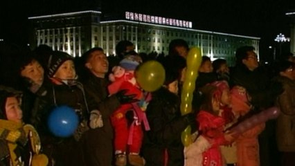 North Korea celebrates New Year with firework display