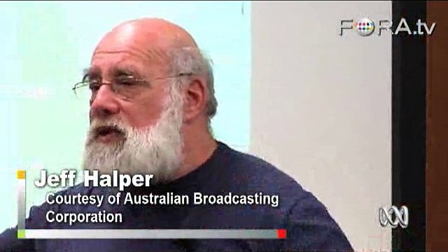 Jeff Halper Argues Israel 'Warehouses' Palestinians