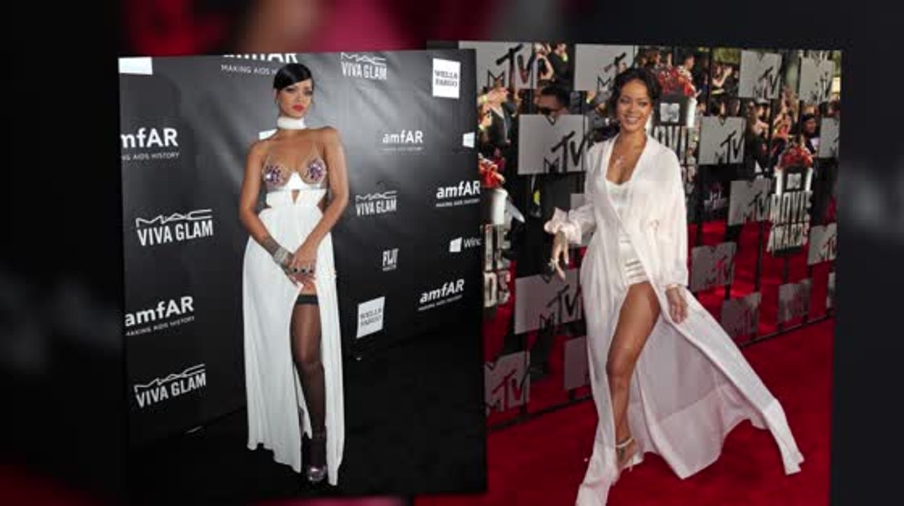 Rihanna's 2014 style auf dem roten teppich