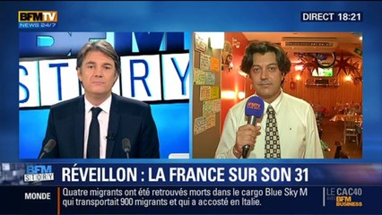 BFM Story: Soirée de la Saint-Sylvestre: ambiance festive partout en France - 31/12